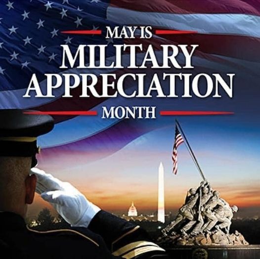 #MilitaryAppreciationMonth #ThankAVeteran #ThankOurArmedForces #SomeGaveAllAllGaveSome #ThankYouForYourService #SemperFiMarines #VeteransAffairs #GivingThanks #Freedom #GodBlessAmerica #ServingYourCountry