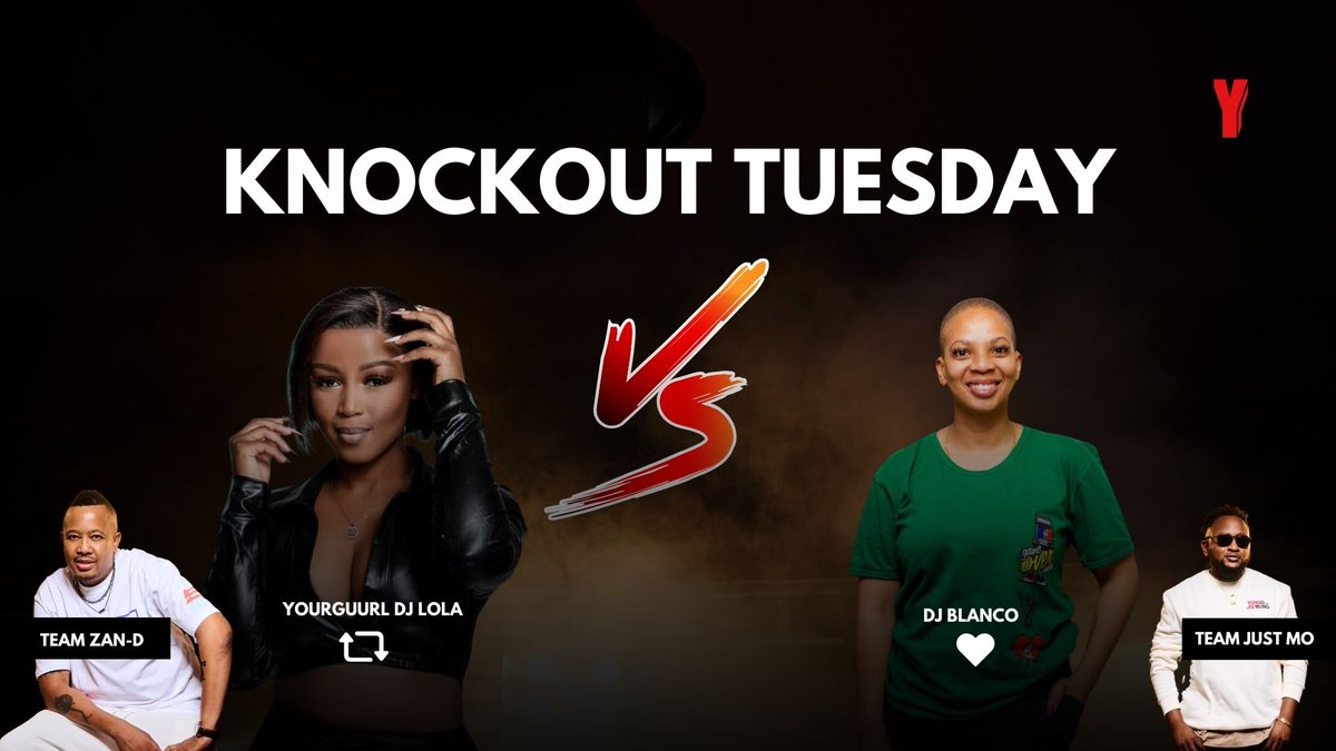 What's good Yires?! It's time for #KnockoutTuesday
The battle is on for the YTKO residency for May! Who has dibs on this spot? You decide! Vote for your favourite DJ.

Retweet for <a href="/YourguurlDjLola/">#future superstar ❤️</a> &amp; like for @Nates_Molapo
#YTKO
#InTheRing