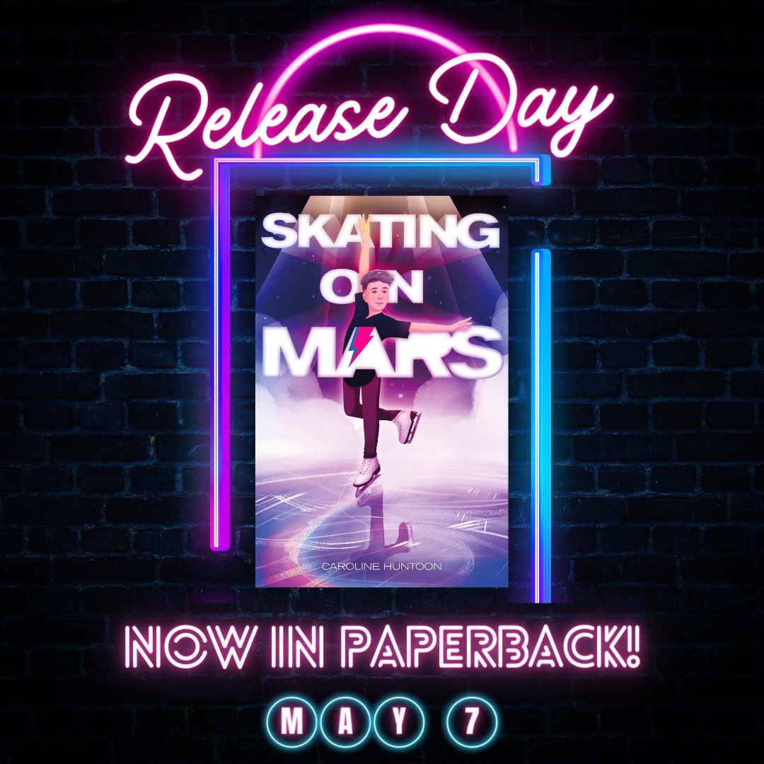 Today's the day! LINUS AND ETTA COULD USE A WIN is taking the world by storm (or mild drizzle) today. PLUS! My debut, SKATING ON MARS, is out in paperback! SO MUCH HUNTOON GOODNESS AVAILABLE IN BOOKSTORES TODAY!