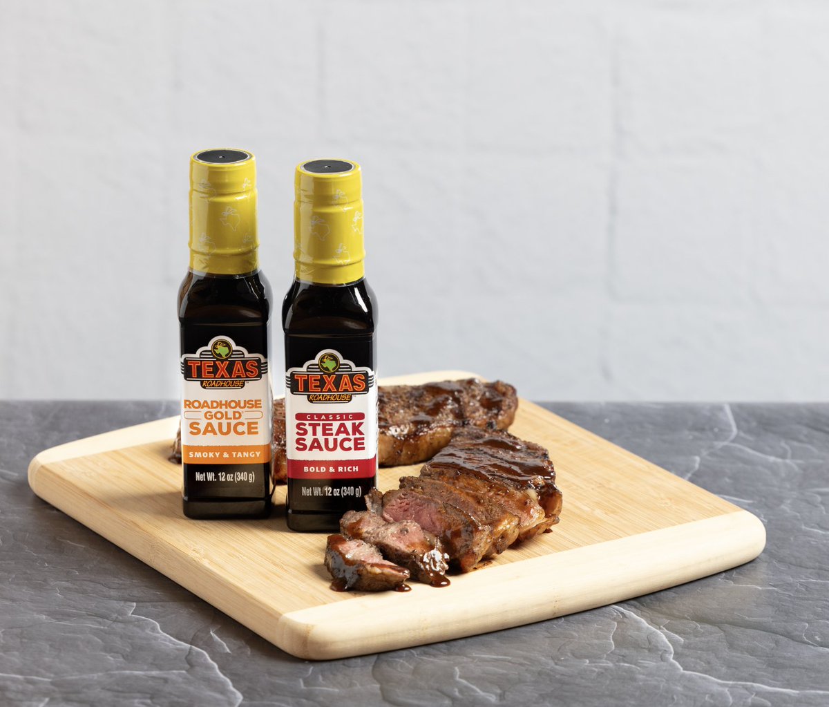 Take the taste of Texas Roadhouse home with our NEW Legendary Steak Sauces!

Find at a retailer near you: txrh.co/steaksauce24