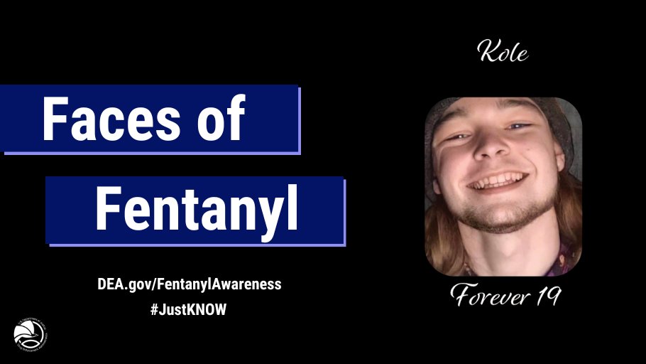 #DYK that DEA Labs revealed that 7 out of 10 fentanyl-laced fake Rx pills contain a potentially lethal dose of fentanyl. Join DEA’s efforts to remember the lives lost from fentanyl poisoning by submitting a photo of a loved one lost to fentanyl. #JustKNOW dea.gov/FentanylAwaren…
