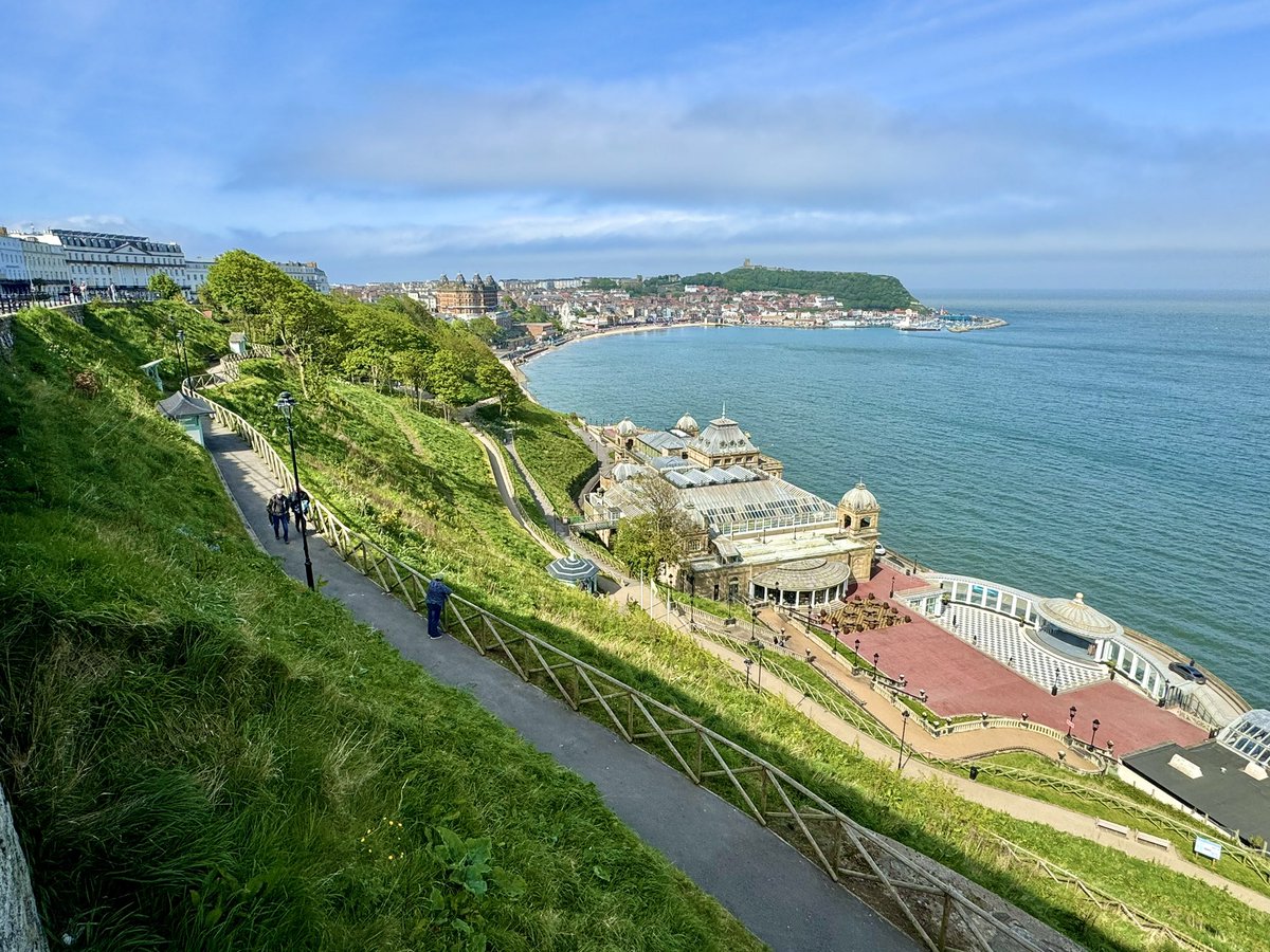 It’s been a while coming, but this lovely weather was worth the wait! #Scarborough