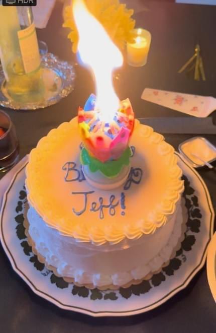 I love birthday cakes that require a fire extinguisher nearby! Thanks to all for the wonderful birthday greetings; they made a special day that much more special! - Jeff