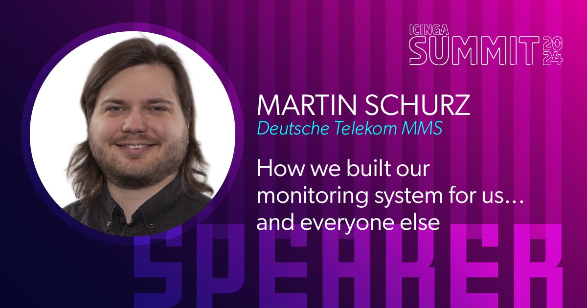 Join me at the #IcingaSummit to learn more about the challenges we faced, how we fixed them, and how we successfully created a comprehensive, multi-project monitoring system. Don't miss it!

Save the date:
📆 June 5–6
 
See you there!
icinga.com/summit/program…
