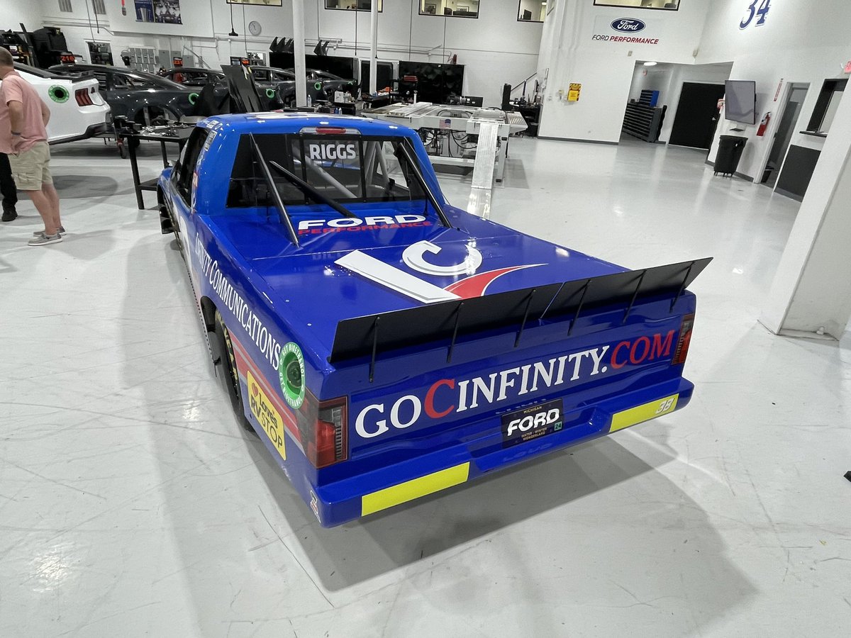 It’s all in the details. Nicely done, @Team_FRM and @InfinityComm! #NASCAR