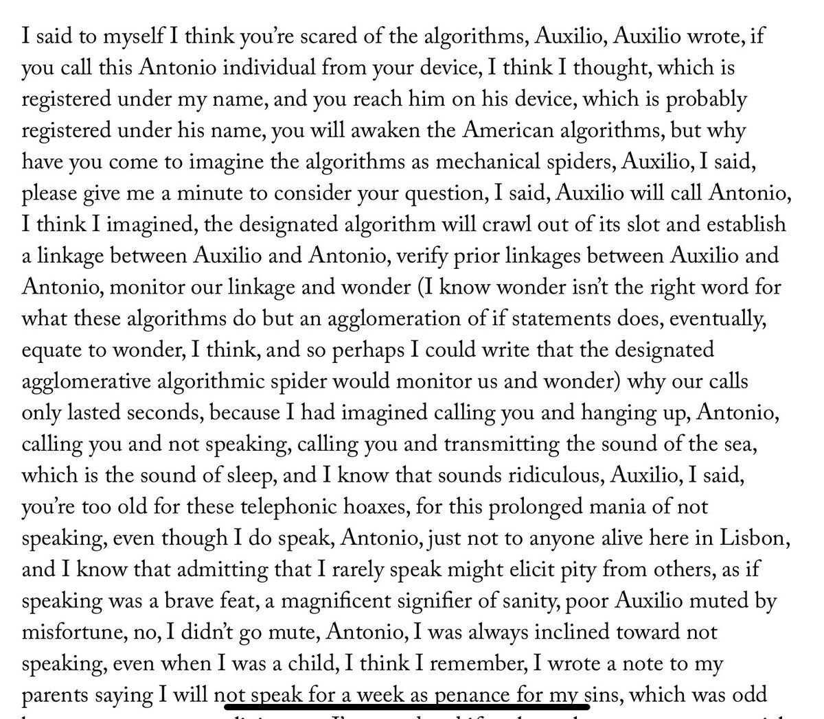 Happy pub date to AMERICAN ABDUCTIONS My 3rd novel Here’s another excerpt @lithub I would like to thank the algorithms for continuing to learn from me 🇺🇸 “I said to myself I think you’re scared of the algorithms, Auxilio, Auxilio wrote…” lithub.com/american-abduc…