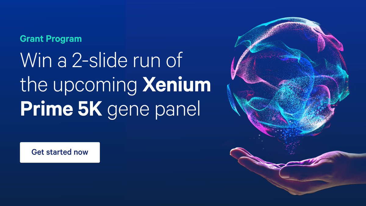 What would you do with a #singlecellspatial panel that lets you simultaneously analyze 5,000 genes with unparalleled specificity, sensitivity & resolution? Find out with a chance to win a 2-slide run of the upcoming Xenium Prime 5K panel. Get started now: bit.ly/3QBtww5
