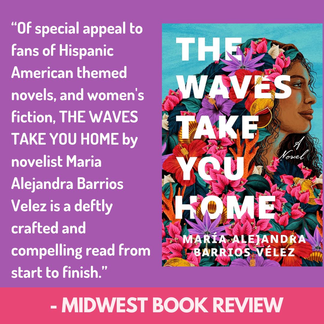 Another great review is in for THE WAVES TAKE YOU HOME by @MariaaleBave! The Midwest Book Review is the latest outlet to sing the praises of this heartfelt debut! Click on the link to read the full review: midwestbookreview.com/sbw/may_24.htm… 
#lakeunionpublishing #diversevoices #latinxauthor
