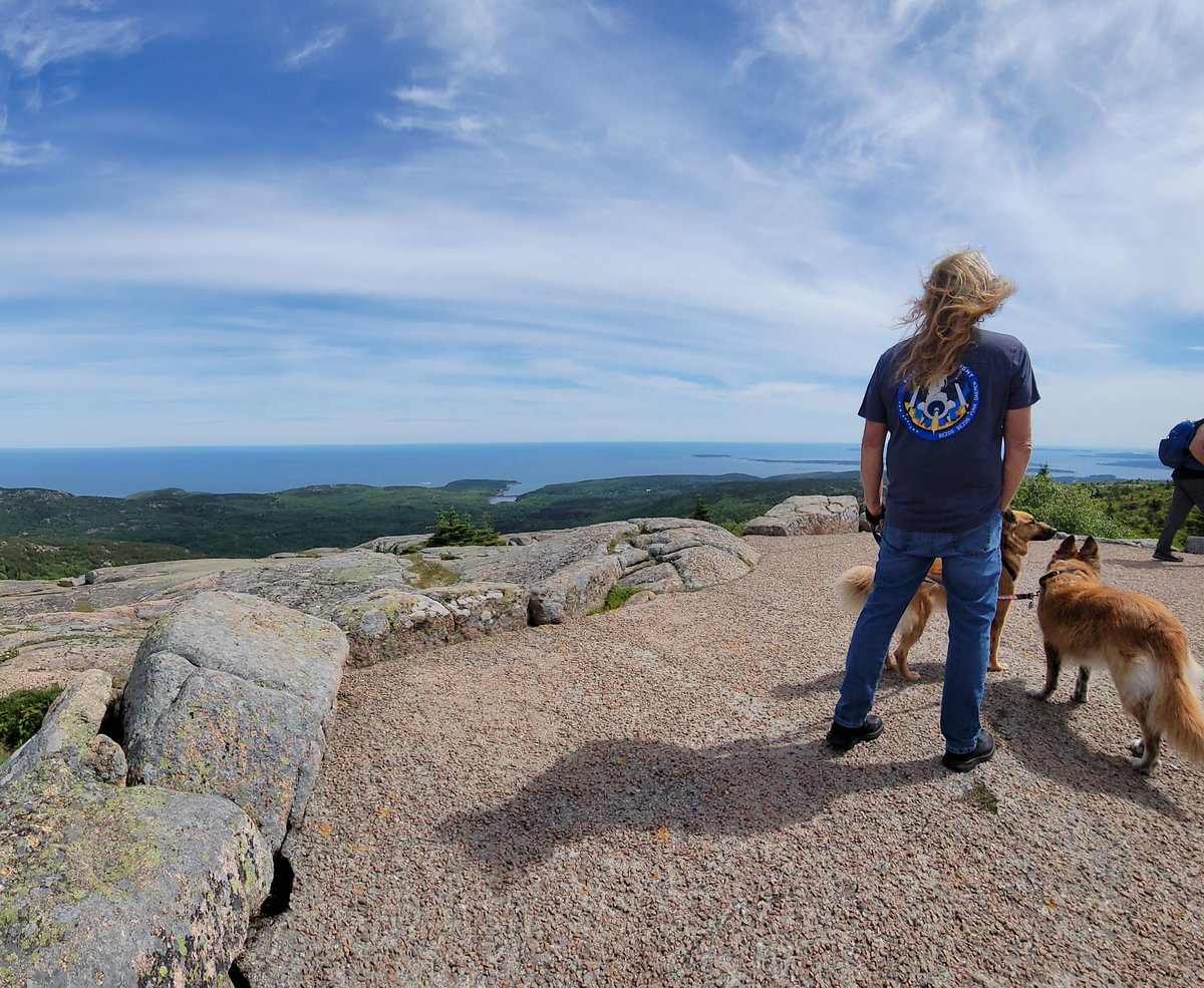 Drop an old pic & tell us where it was

Cadillac Mountain
Acadia National Park 
Maine