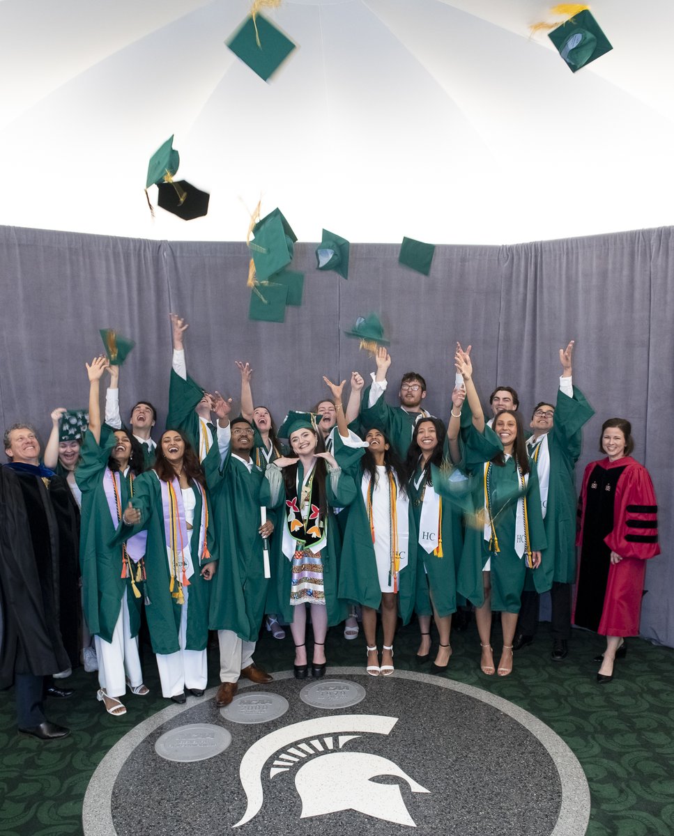 Social Scientists are world changers. Congratulations again to our Class of 2024. 

The full story: spr.ly/6017jYztR

#MSUSocialScience #SpartanGrad24