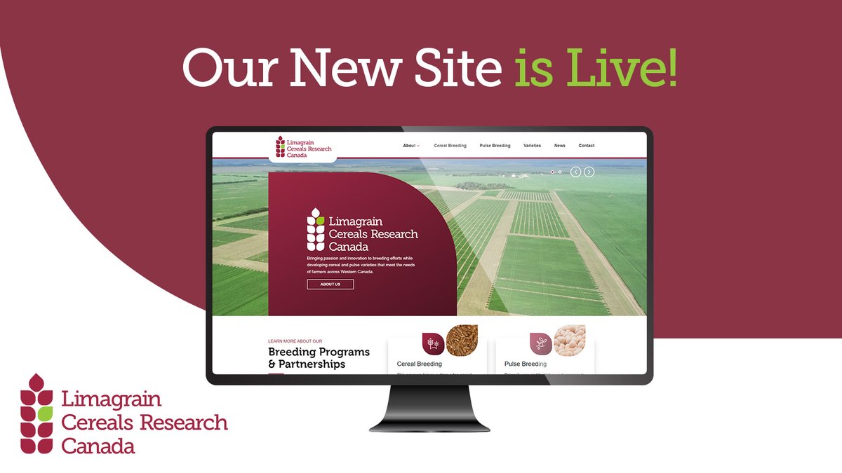 Curious to learn more about Limagrain's activities in Canada? Check us out!  limagraincerealsresearch.ca