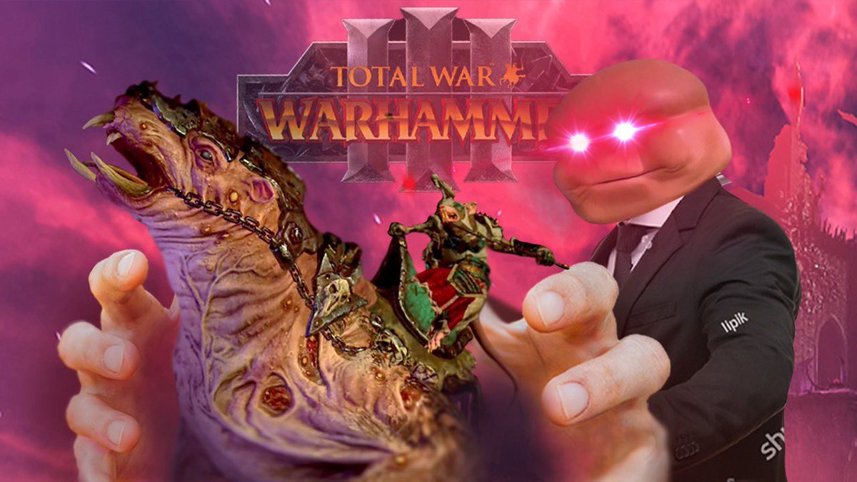 Slippinbits's tweet image. New #totalwarhammer vid up on the channel! Go take a look
