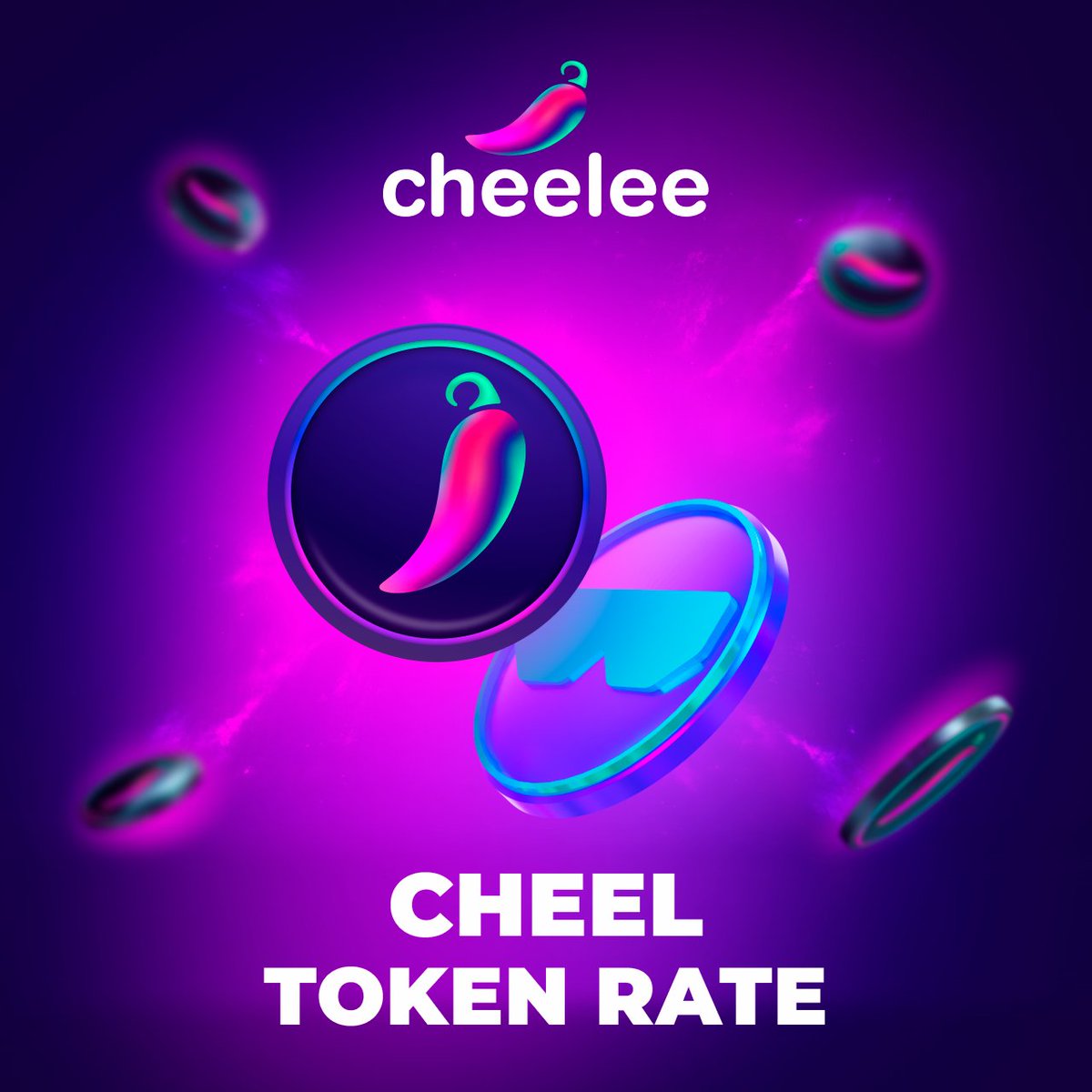 CHEEL #TOKEN RATE CHEEL token is experiencing growth across the board ⬆️  CHEEL #holders 159.975 CHEEL #price $15.52 Volume (24h) $3.200.246 Place in  the rating, CoinGeco: 107, Indicator: Market Cap Imagine what