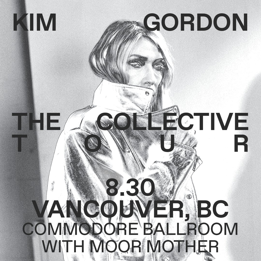 JUST IN: Alt-rock legend Kim Gordon will bring The Collective Tour to our stage on Friday, August 30th with guests Moor Mother! Tickets on sale Friday at 10am. RSVP: bit.ly/3QAGlH5