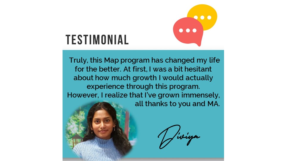 Nice message from a recent Map grad. Sign up for our next info session, May 16th or 18th! Or watch a new video overview on your own time. See link for details:  zurl.co/Tlkm   

#TestimonyTuesday #HealingProgram #SelfImprovement #MentalHealth