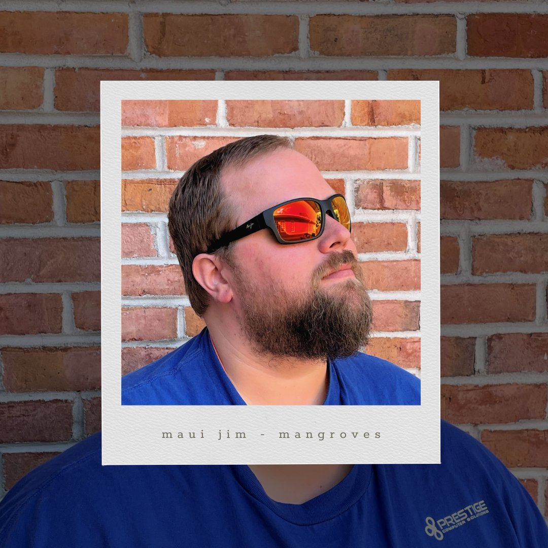 maui jim – mangroves - $279 
Summer is coming, and now is the time to make sure you're protected from UV rays. These shades will keep you safe and stylish.  Available now at Eye Designs! #ShadesOfMay #UVProtection #MauiJim #Sunglasses #PrestigeComputerSolutions