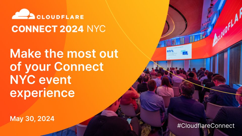 Braindates, peer networking, product exploration and more. Every moment at Connect NYC is a chance to expand your knowledge and engage with like-minded professionals. Save your seat today cfl.re/connect2024nyc #CloudflareConnect