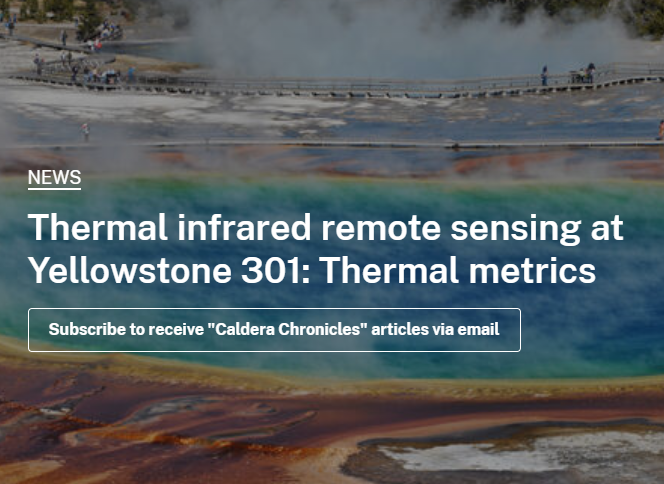 Did you know that despite being the Astrogeology Science Center, a lot of our research happens right here on Earth? Join scientist Greg Vaughan and student, Jess Condon, as they explore whether Yellowstone thermal areas are heating up! 😲 @usgsvolcanoes usgs.gov/observatories/…