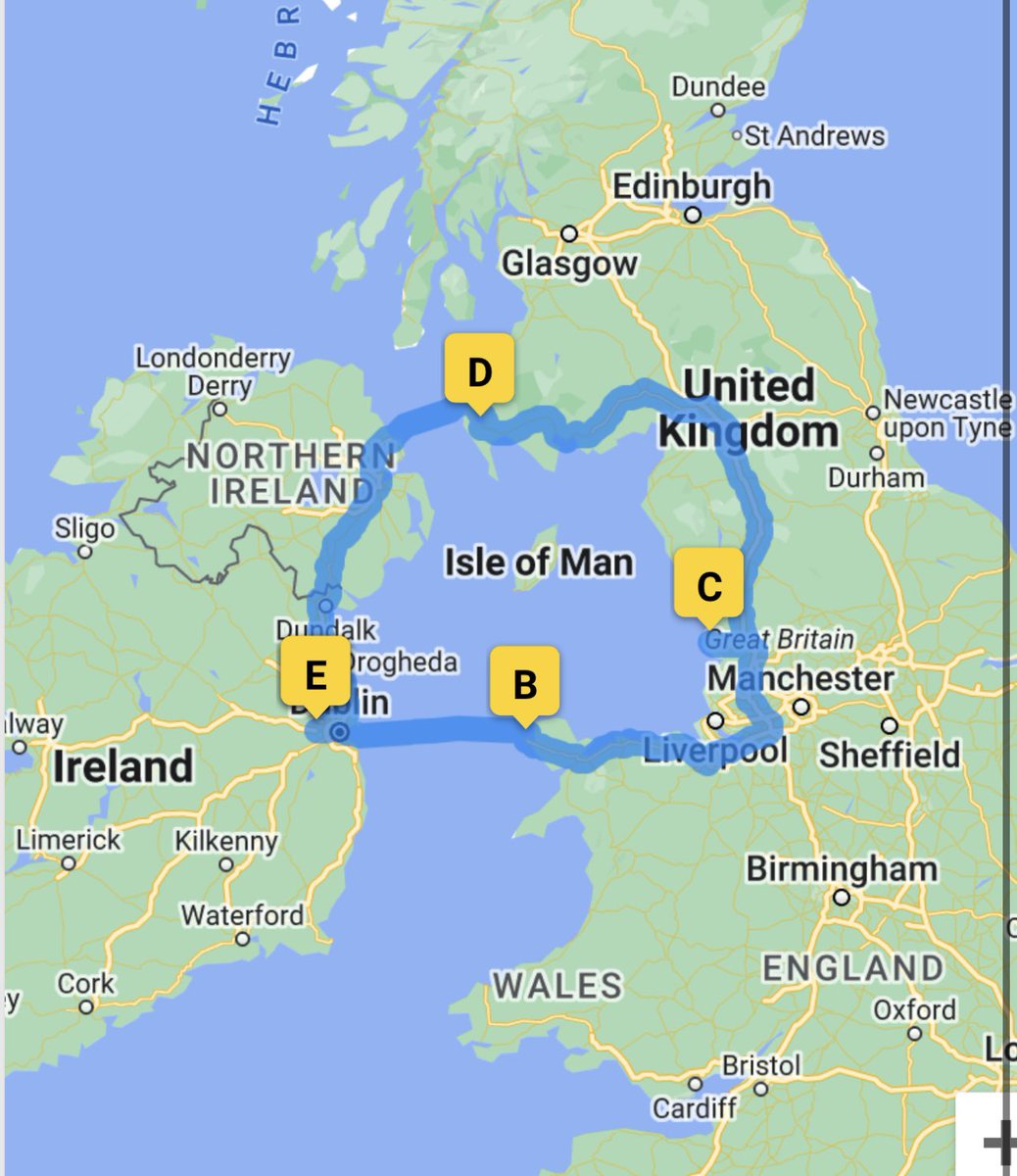 Impromptu Motorcycle road trip planned over the next 3 days, any recommendations places to go in North Wales , North East England coast , Lake District or Dumfries and Galloway greatly appreciated #roadtrip #motorbike #VisitWales #VisitEngland #VisitScotland #VisitNorthernIreland…