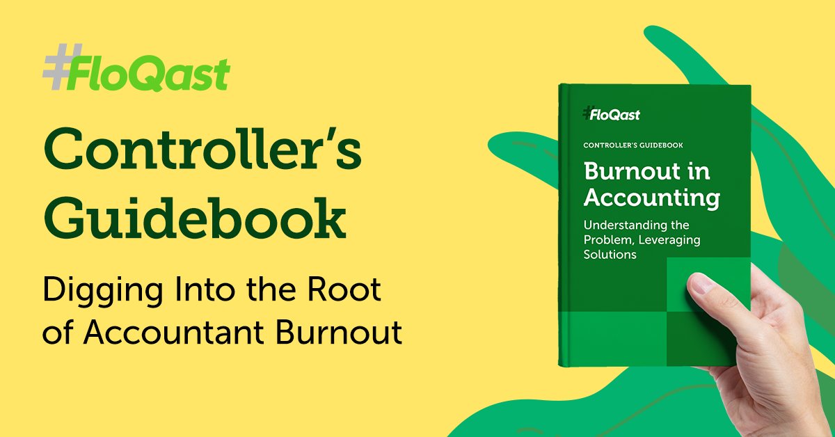 The FloQast Controller’s Guidebook researches the factors behind #accountant burnout. This #MentalHealthAwarenessMonth, consider the solutions outlined in the series for overcoming the challenges that lead to burnout. Download the research 👉 ow.ly/mnl550RvMIc