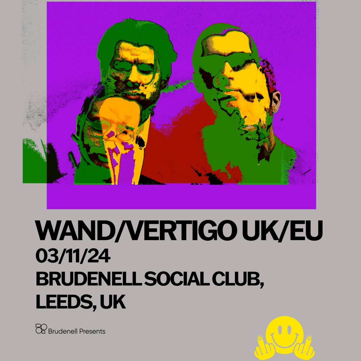 With new album, 'Vertigo' , due for release this July - LA Psych-Garage rockers, Wand are back at The Brudenell on 3rd November! 🪄 'Smile', their new single is out now - the perfect soundtrack to grabbing your tickets this Friday @ 10AM. 🎟️ ➡️ bit.ly/Wand-Lds