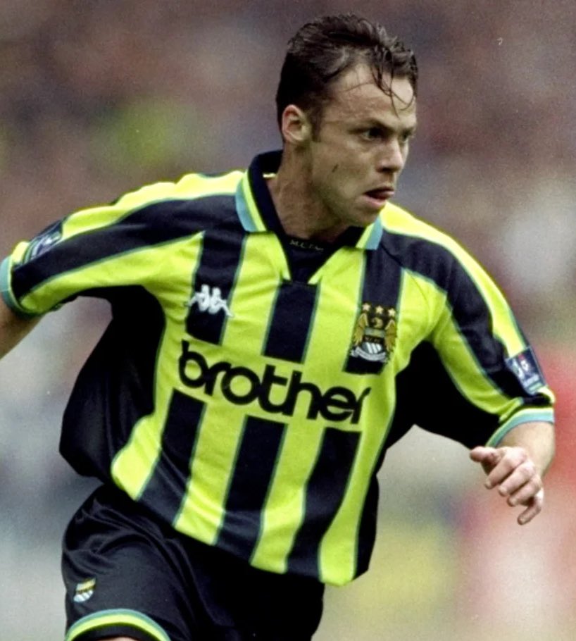 Man City 2024/25 away shirt?

Looks like it’s paying tribute to the 1998/99 kit; when Paul Dickov scored that famous last minute equaliser at Wembley against Gillingham.