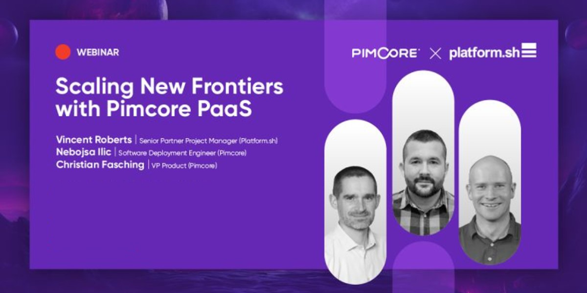 [Webinar 🚀] Embark on a transformative journey into the future of digital infrastructure with the @Pimcore Platform as a Service (PaaS). 

Explore the capabilities of a PaaS in the replay of our joint webinar with Pimcore. Check out the webinar now 👉 brnw.ch/21wJy82