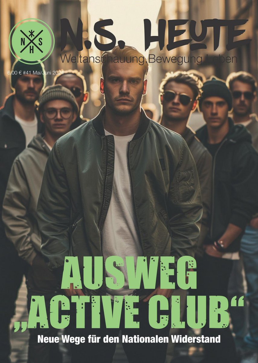 Eine neue rechtsextreme Strategie in Deutschland: 
Letzte Woche wurde die Frage  „Wohin, Nationaler Widerstand?“ mit „Ausweg Active Club“ beantwortet.  Seit dem sind mindestens 8 Active Clubs in Deutschlad gegründet worden.
