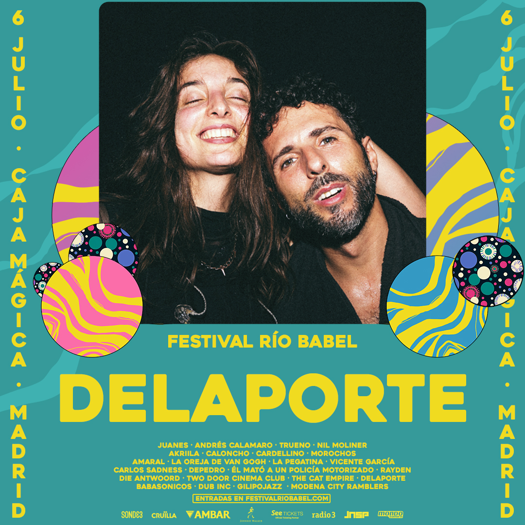 ¿Tienes ya tu abono para ver a @Delaportemusic en #Riobabel2024? ¡No quedes sin! 🔥 🎟️ ¡Entradas ya a la venta en @seetickets y festivalriobabel.com!