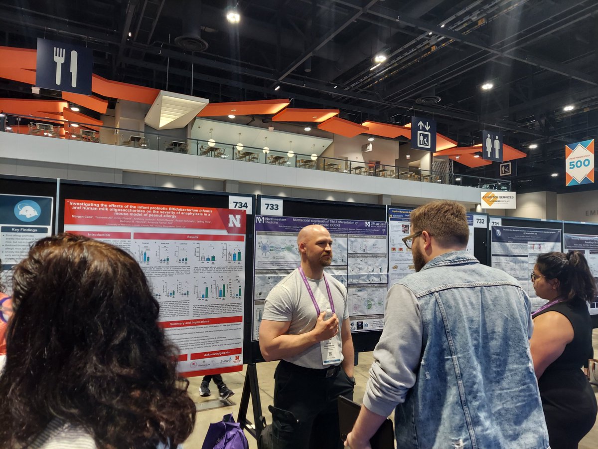 immunology_nu's tweet image. #AAI2024 What a fun long weekend in our hometown! Some poster session highlights and other events over the last few days.