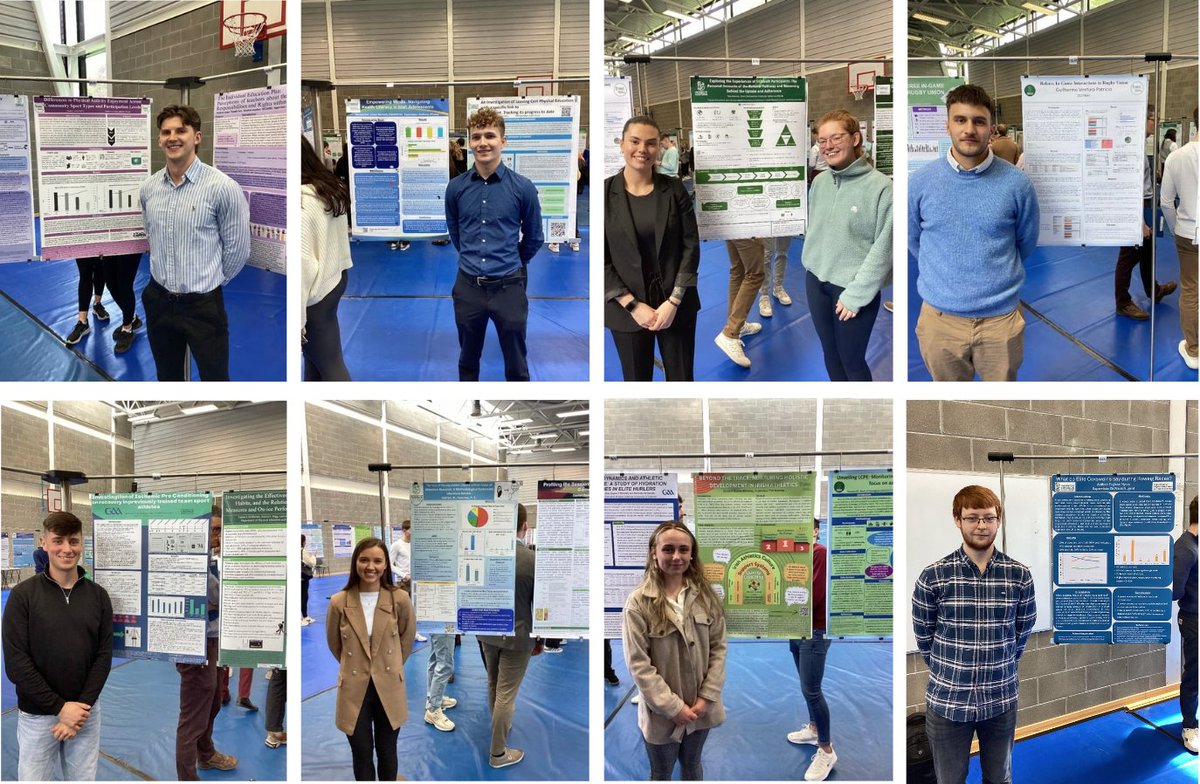 One of the most exciting days of the year for both staff & students, the FYP Poster Day, took place last week.

Congratulations to all students on presenting their projects & everyone involved in organising this event!

#SportScience #PhysicalEducation #StudyAtUL #UndergradAtUL