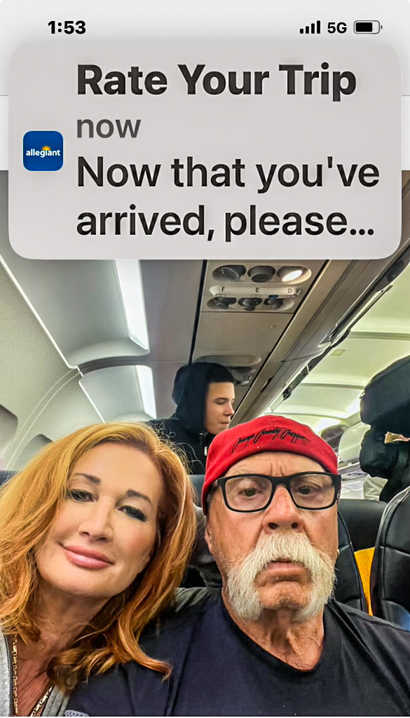 OCChoppers's tweet photo. Experience the ultimate convenience of their hassle-free travel and easy, stress-free service from small airports.
Say yes to a #NonstopLife with Allegiant Airlines!
"Rate Your Trip" - 5 out of 5
#NonstopLife #OCC #AllegiantAirlines #PaulSr
This is a sponsored Post https://t.co/VoUBh8o50a