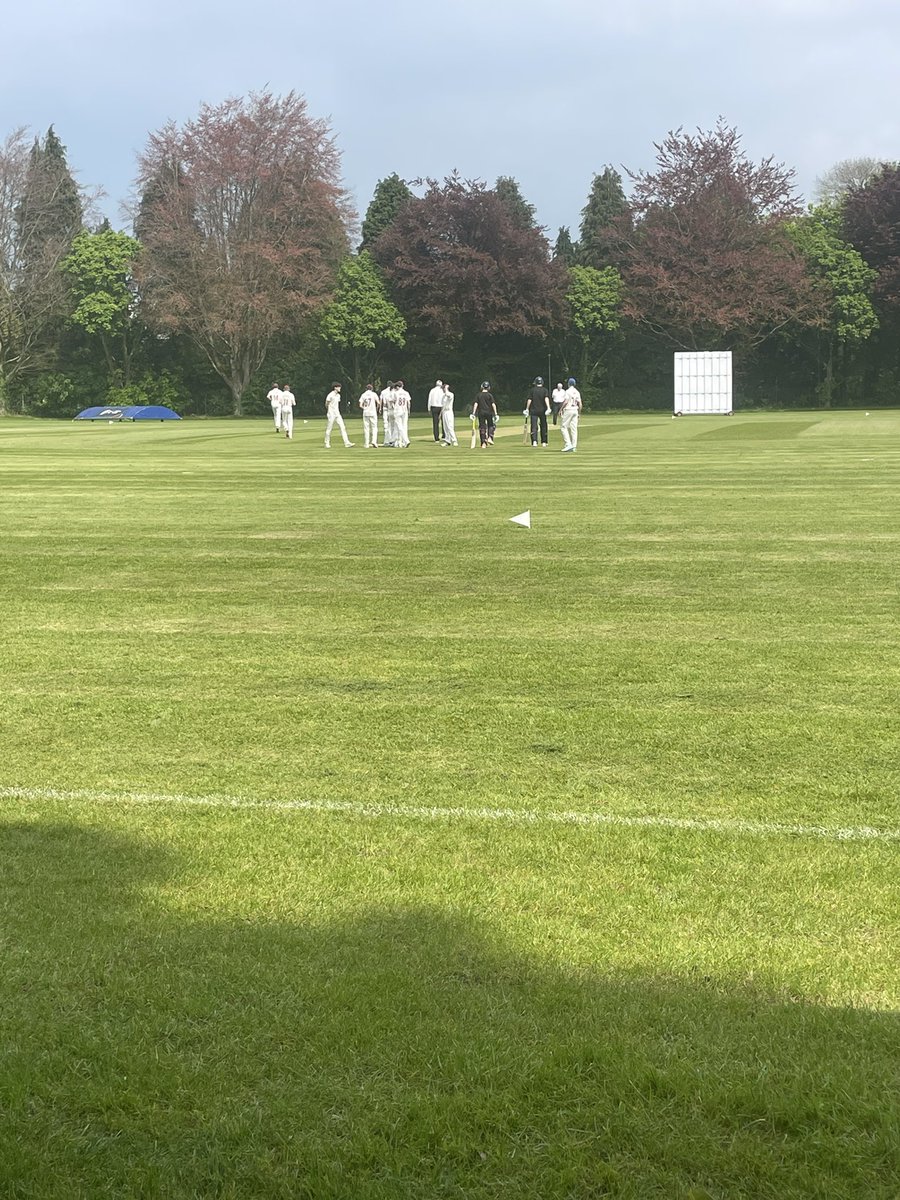 After what seems like an eternity we have Cricket on Bishop’s Field. A brilliant effort from the grounds team to produce such a great pitch. The U15 boys progress to round three of the ESCA competition having beaten Ysgol Bro Myrddin #cslsport