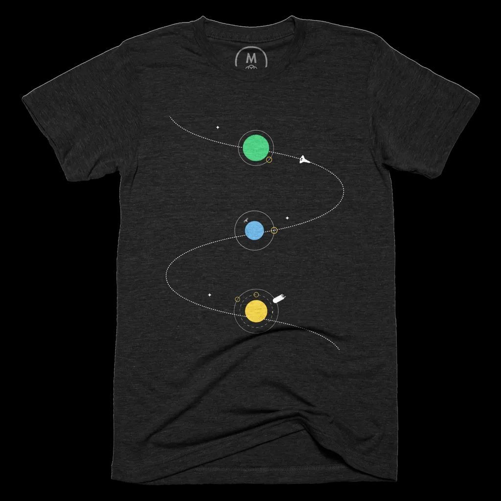 Take the scenic route… “Space Adventure” by @NicolasQuod cottonbureau.com/p/7FZHDW/shirt…