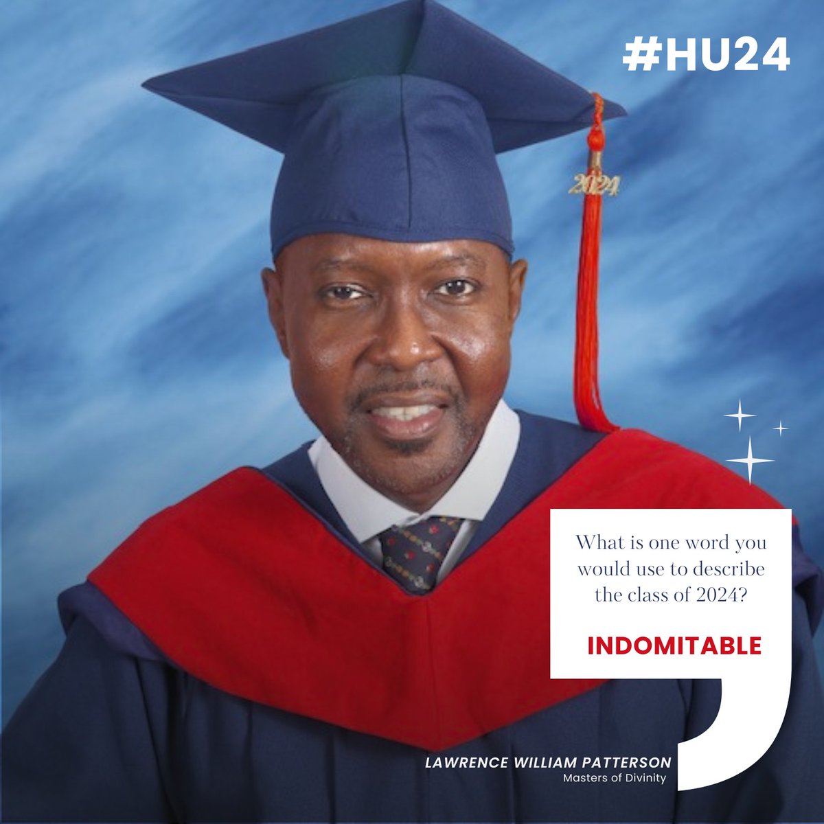 HowardU's tweet photo. We asked a few graduating students to use one word to describe the class of 2024. What’s yours?
#HU24 #HowardGrad #CovidClass https://t.co/66mLAGB0qT