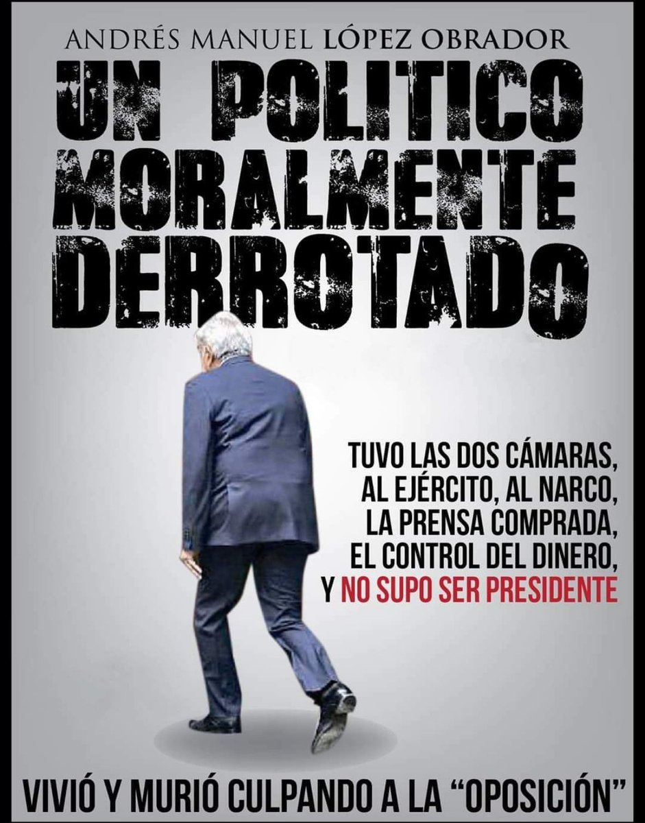 Que pronto, te hiciste experto en ROBAR PENSIONES!
#AmloNarcoLadronDeAfores 
#NarcoPresidenteAMLO55