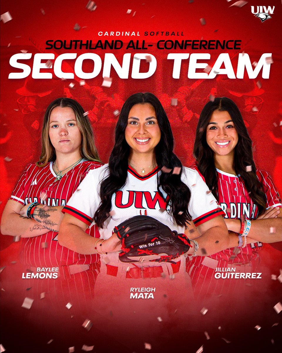 A fantastic 𝙁𝙄𝙑𝙀 🤯

5 UIW players were named to the SLC All- Conference Teams! This is the most UIW Softball has ever had 💪🏼