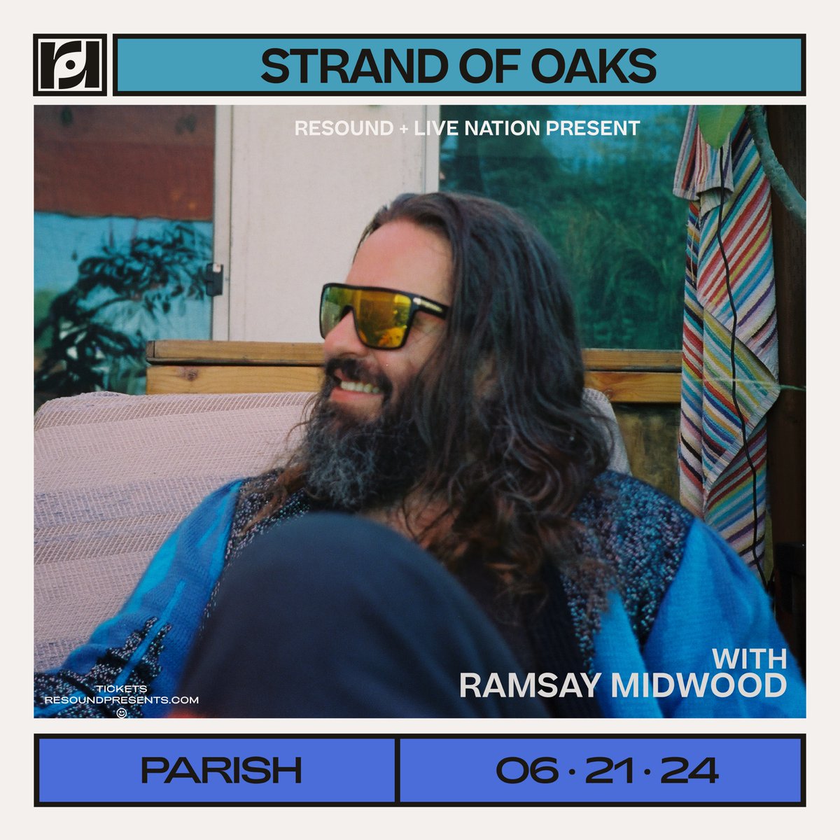 🌟Support Update!📷 Ramsay Midwood has been added as support for Strand of Oaks at Parish on June 21! Get your tickets here seetickets.us/event/Strand-o…