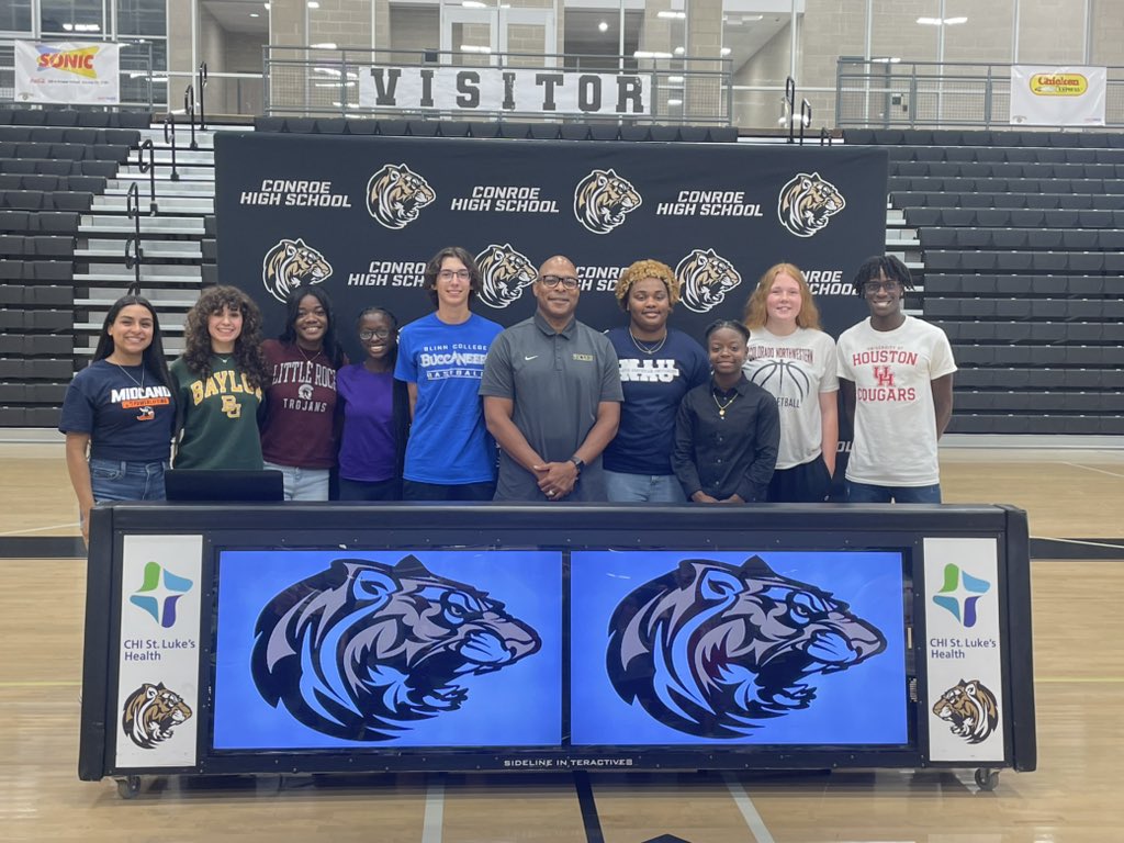Signing Day! Congratulations to all of these Conroe Tigers #Sic'Em