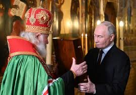 A miracle happened in #Russia today. The devil was blessed in the church.