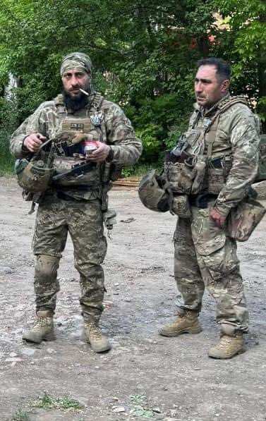 Today, two more Georgian fighters were killed in the battle against the Russians near Avdeevka.
May your souls be in light