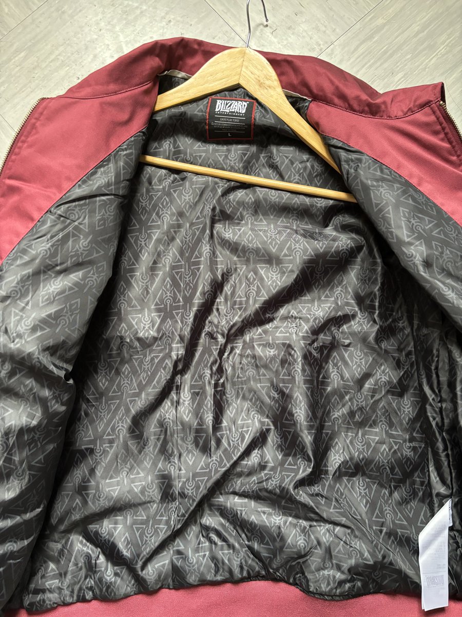 Oh  #jacket arrived , it’s so good #diablo4 #diablo #blizzardentertainment