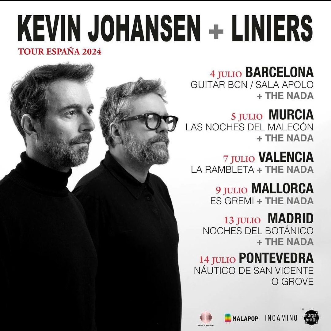 👉🏻Dos tipos de cuidado, dos grandes artistas😎 Se viene la gira de @k_Johansen + @porliniers en España 🇪🇸 Entradas 🎟️ disponibles. linktr.ee/kevinjohansen_…