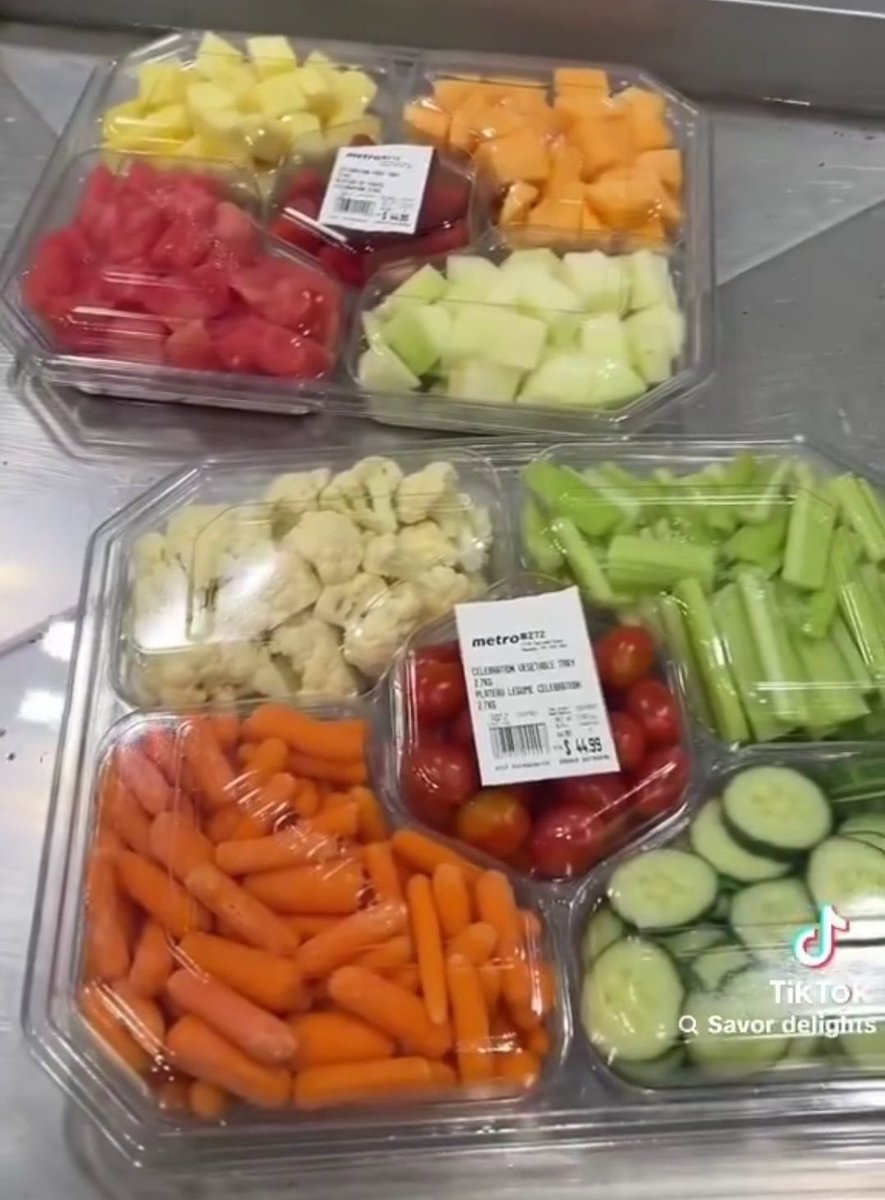 In Trudeau's Canada, a fruit or veggie tray is $44.99. I'm old enough to remember when these were $15.99.