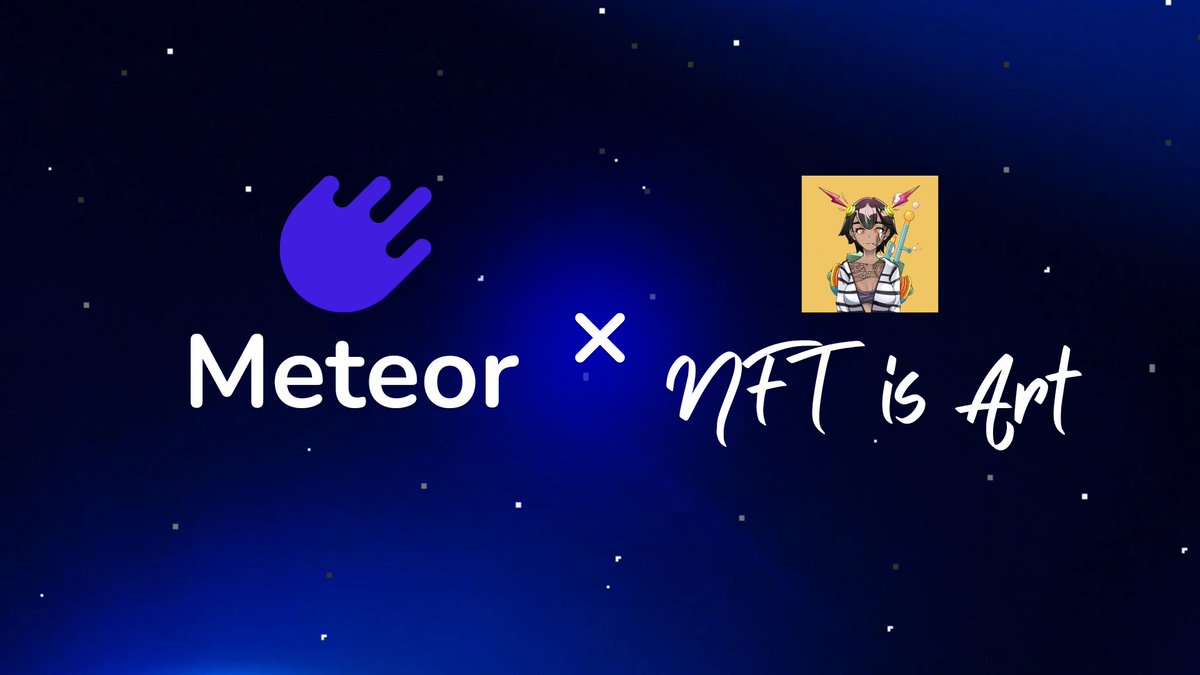 Art it again! ☄️METEOR X NFT IS ART 🎨 10 free mint WL + $GEAR will be raffled for Tinker Holders, for the upcoming @Iamthe_ART launch. ⚙️ Launch date? Coming soon! 🔜 Get Tinkers here paras.id/collection/tin… Join Discord to participate discord.gg/jjC4EKXu5t