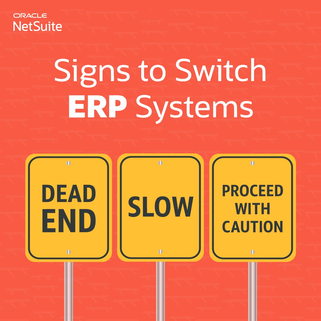 Is your ERP system outdated? ⚠️ Which is your sign to switch? social.ora.cl/6015jYRQT #CloudERP