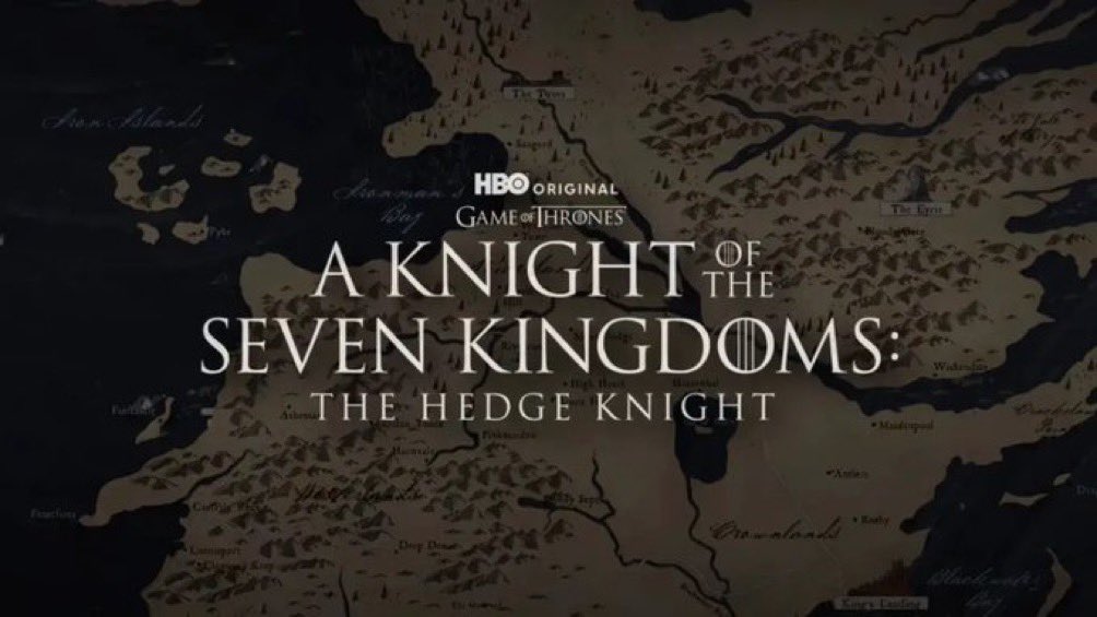 The Dunk and Egg series will just be called A Knight of the Seven Kingdoms and will have 6 episodes (@THR)