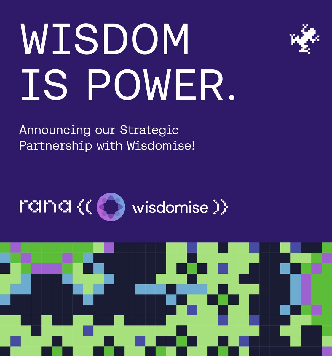 Rana (@buildwithrana) on Twitter photo Excited to announce our partnership with <a href="/wisdomise/">Wisdomise AI</a>, a Swiss-regulated AI-powered investment platform.
Wisdomise integrates AI technologies to democratise access to advanced financial strategies and services that are typically only accessible by institutional investors. Excited to announce our partnership with <a href="/wisdomise/">Wisdomise AI</a>, a Swiss-regulated AI-powered investment platform.
Wisdomise integrates AI technologies to democratise access to advanced financial strategies and services that are typically only accessible by institutional investors.