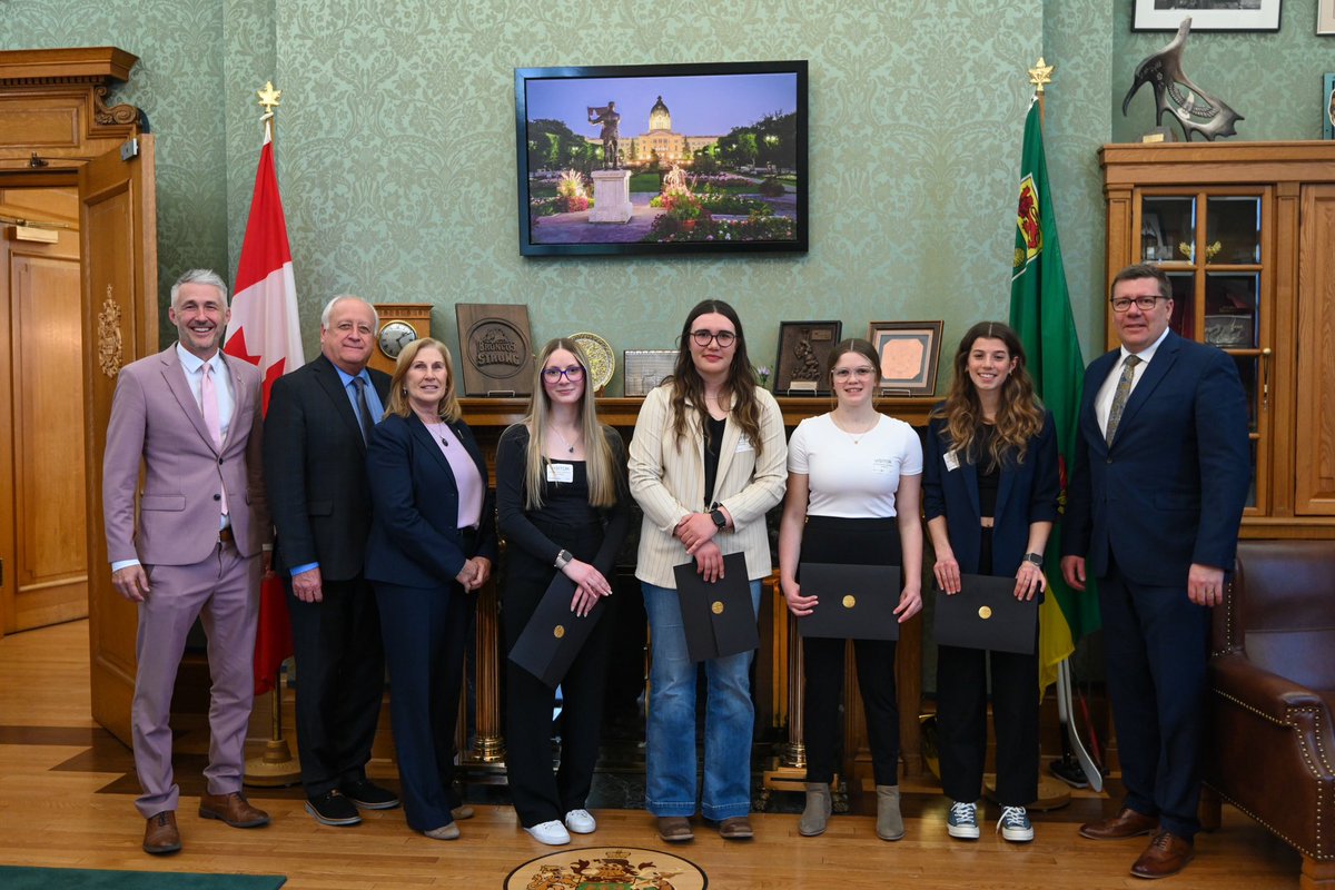 It was great to meet some of the brilliant minds behind the future of agriculture in Saskatchewan.   This year’s recipients of the Agriculture Student Scholarship all wrote outstanding essays on how our province has and will continue to lead the world in providing some of the…