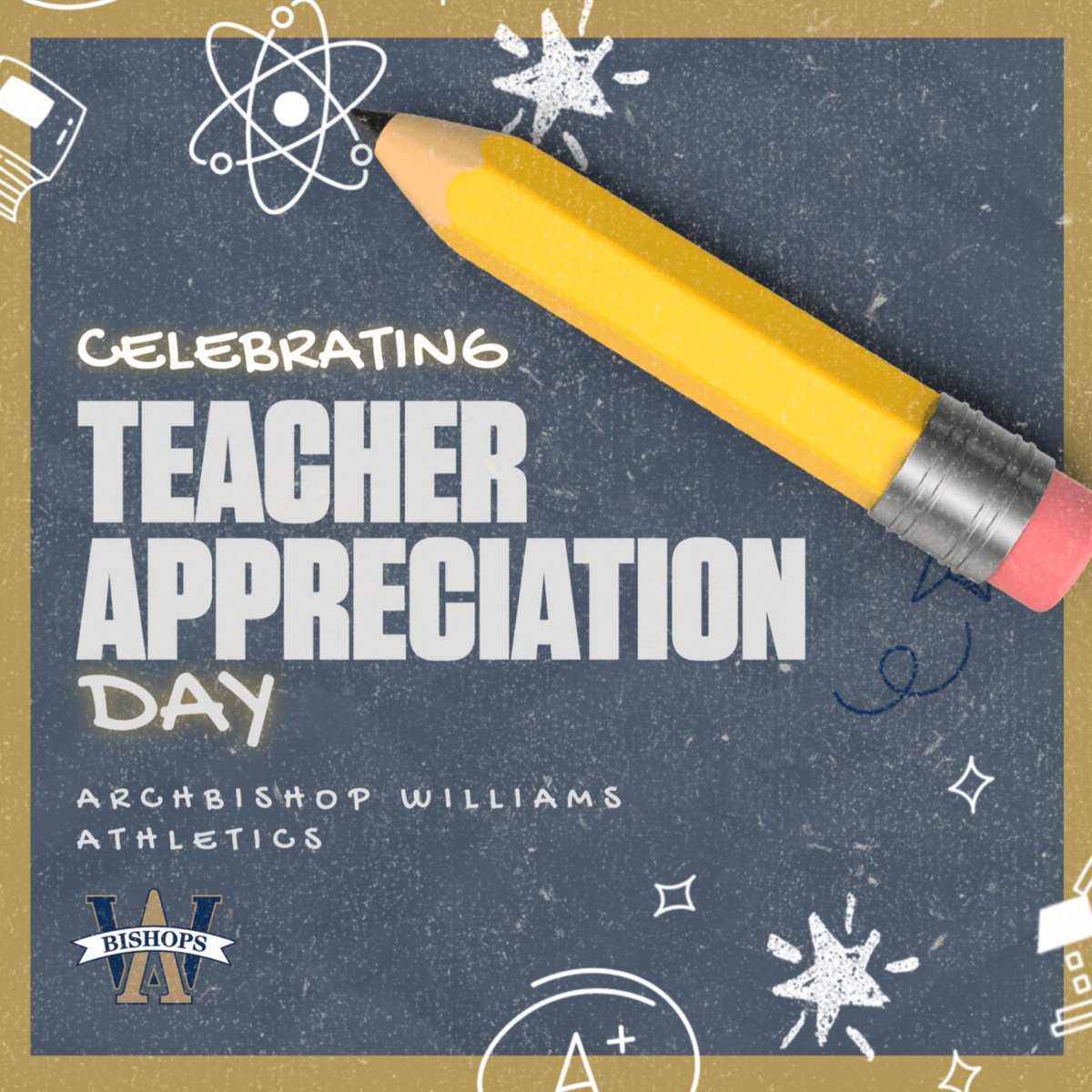 Happy Teacher Appreciation Day to all of our amazing teachers here at AWHS! We are beyond lucky to have many AWHS teachers make a positive impact both in our classrooms and on our teams as coaches! Thank you! #rollbills
